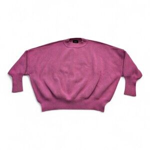 VICI Ribbed Dolman Sweater XS Lavender Crewneck